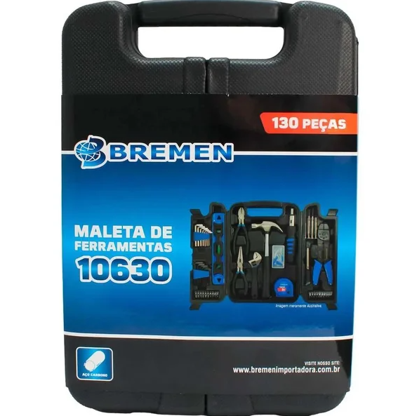 Maleta de Ferramentas 130 Peças 10630 Bremen